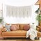 Macrame Wall Hanging Boho Woven Tapestry Valance Window Kitchen Macrame Curtain Door Divider Decoration Bedroom Home Macrame Curtains